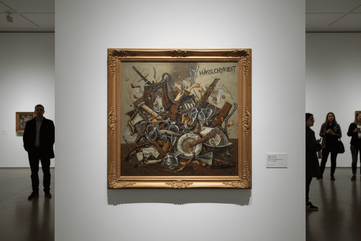 Warum Kunst manchmal absichtlich hässlich ist – Georgia Vertes erklärt die Idee hinter Anti-Ästhetik